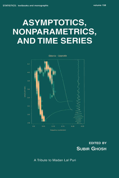 Book cover of Asymptotics, Nonparametrics, and Time Series (1)