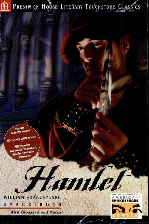 Book cover of Hamlet (Literary Touchstone Classics)