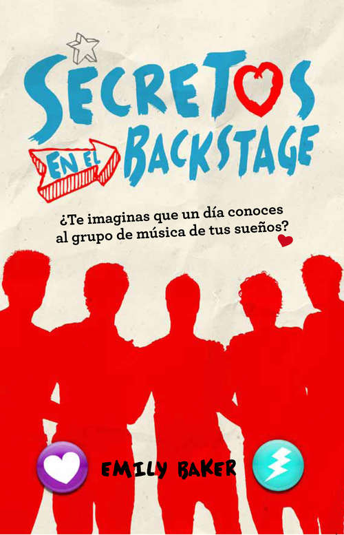 Book cover of Secretos en el backstage