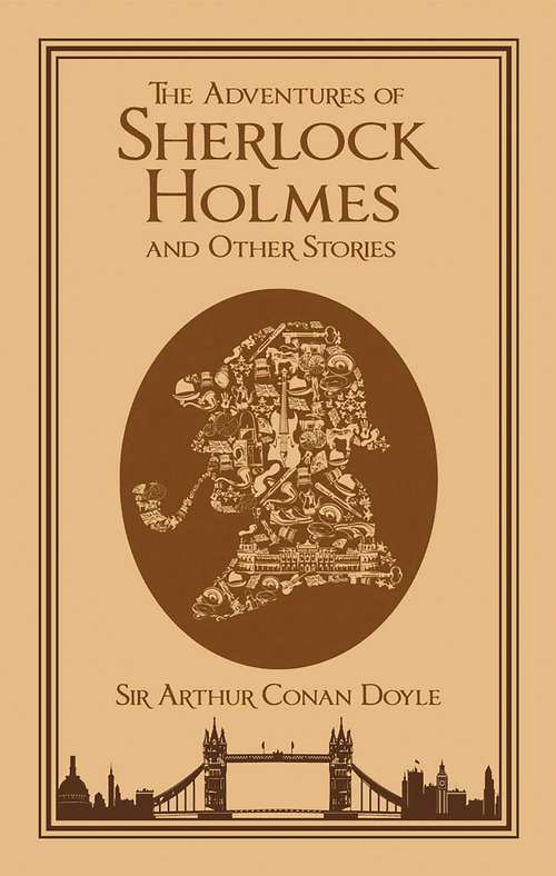 Book cover of The Adventures of Sherlock Holmes and Other Stories (Leather-bound Classics)