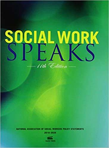 Book cover of Social Work Speaks (Eleventh Edition)