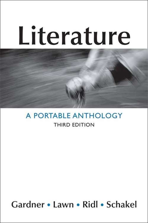 Book cover of Literature: A Portable Anthology (3rd Edition)