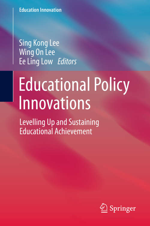 Book cover of Educational Policy Innovations