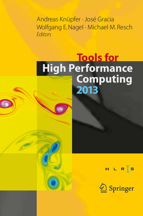 Book cover of Tools for High Performance Computing 2013