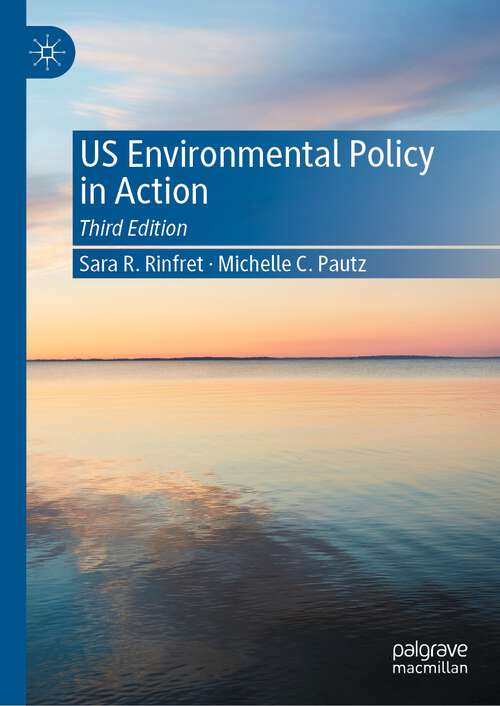 Book cover of US Environmental Policy in Action (3rd ed. 2023)