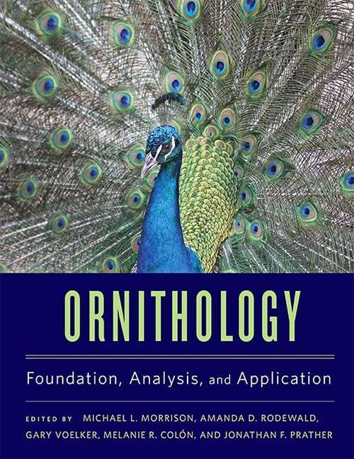 Book cover of Ornithology: Foundation, Analysis, And Application