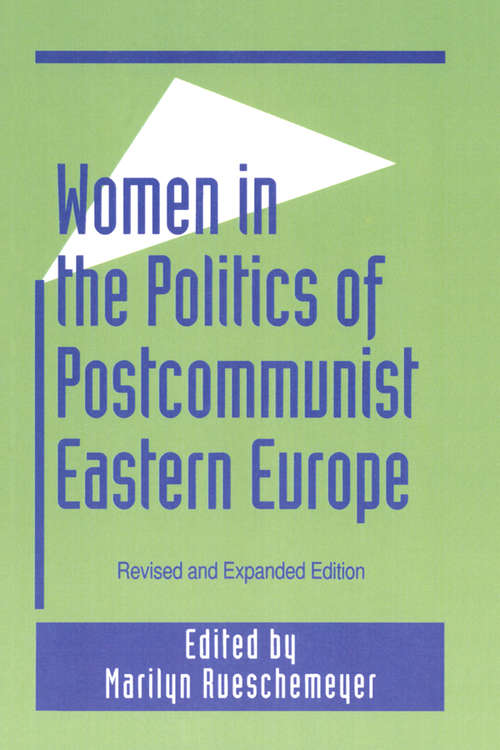 Book cover of Women in the Politics of Postcommunist Eastern Europe (2)