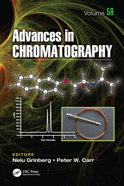 Book cover of Advances in Chromatography: Volume 59 (Advances in Chromatography #59)