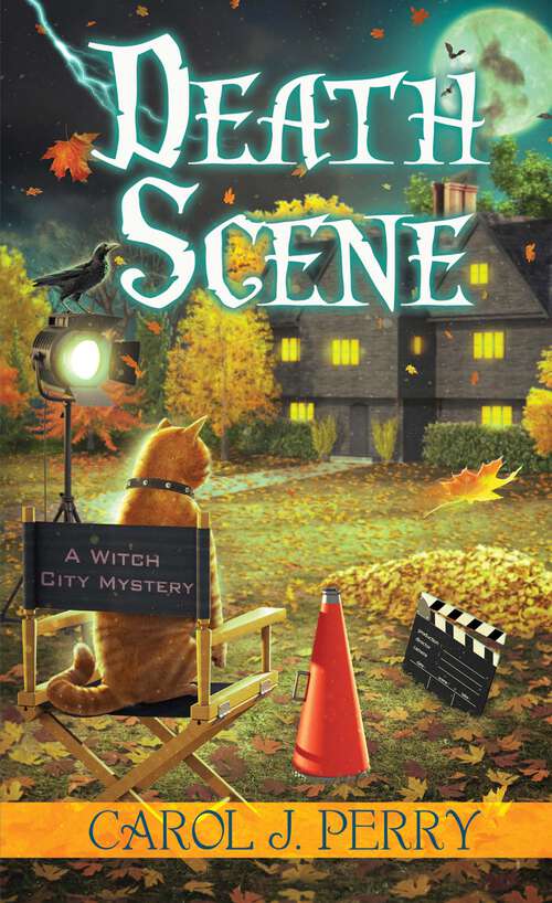 Book cover of Death Scene (A Witch City Mystery #14)