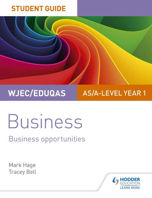 Book cover of WJEC/Eduqas AS/A-level Year 1 Business Student Guide 1: Business Op Epub