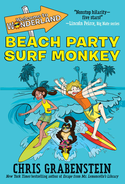 Book cover of Welcome to Wonderland #2: Beach Party Surf Monkey (Welcome to Wonderland #2)