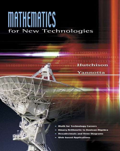 Book cover of Mathematics for New Technologies