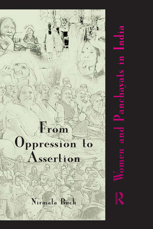 Book cover of From Oppression to Assertion: Women and Panchayats in India