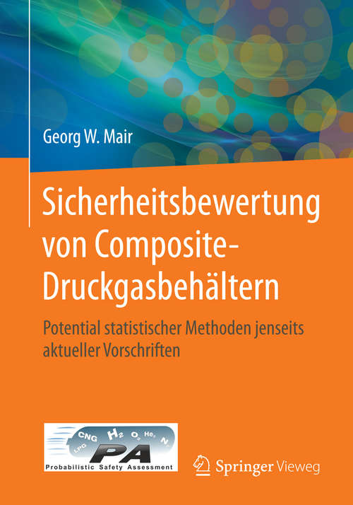 Book cover of Sicherheitsbewertung von Composite-Druckgasbehältern