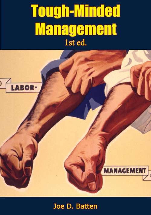 Book cover of Tough-Minded Management 1st ed.