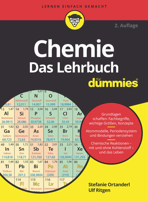 Book cover of Chemie für Dummies: Das Lehrbuch (2. Auflage) (Für Dummies)