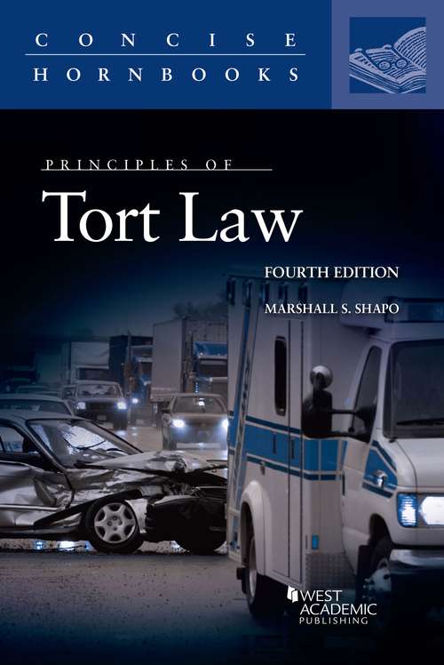 Book cover of Principles Of Tort Law (Fourth Edition)