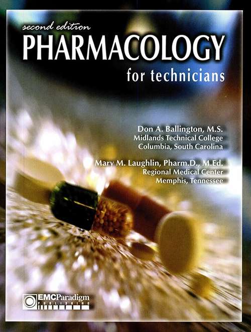 Book cover of Pharmacology for Technicians (2nd edition)