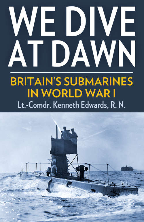 Book cover of We Dive at Dawn