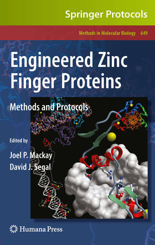 Book cover of Engineered Zinc Finger Proteins
