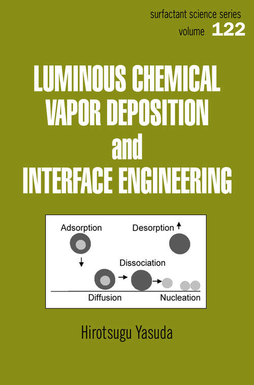 Book cover of Luminous Chemical Vapor Deposition and Interface Engineering (1) (Surfactant Science)