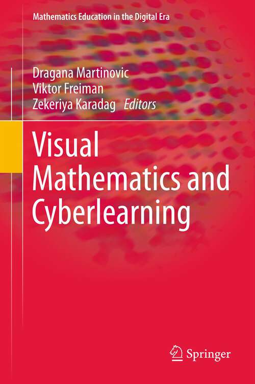 Book cover of Visual Mathematics and Cyberlearning