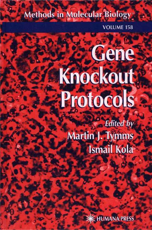 Book cover of Gene Knockout Protocols