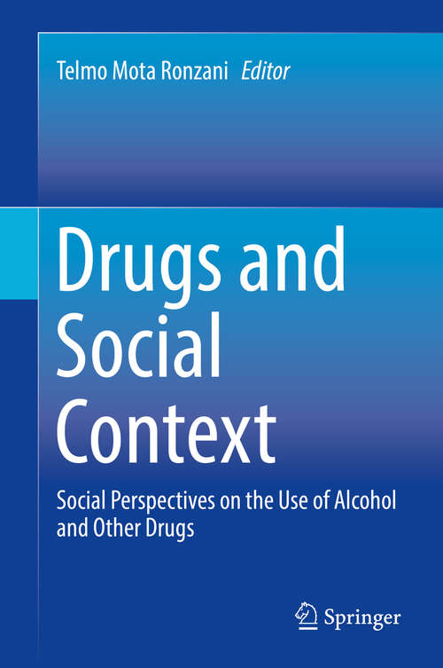 Book cover of Drugs and Social Context