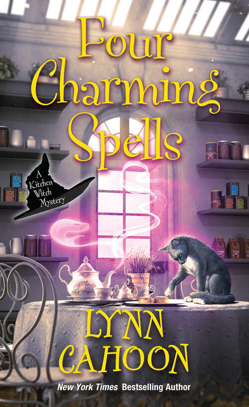 Book cover of Four Charming Spells (Kitchen Witch Mysteries #4)