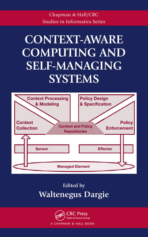 Book cover of Context-Aware Computing and Self-Managing Systems (1)