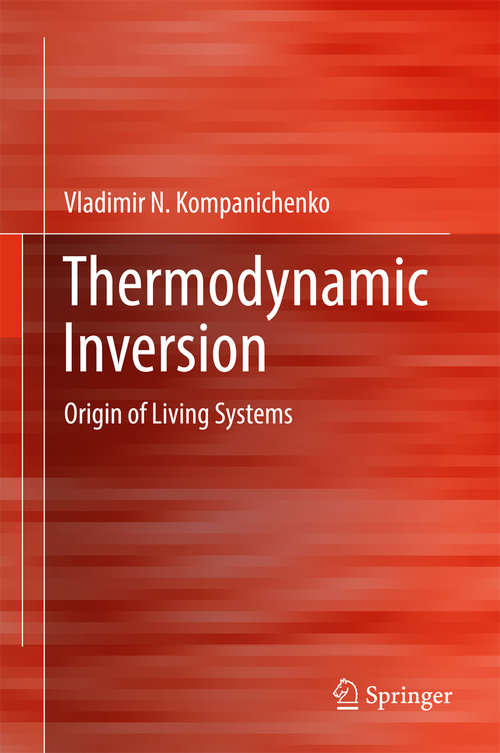 Book cover of Thermodynamic Inversion