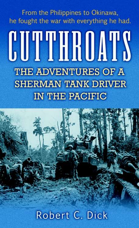 Book cover of Cutthroats: The Adventures of a Sherman Tank Driver in the Pacific