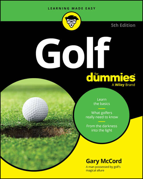 Book cover of Golf For Dummies