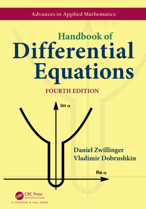 Book cover of Handbook of Differential Equations (4) (Advances in Applied Mathematics)