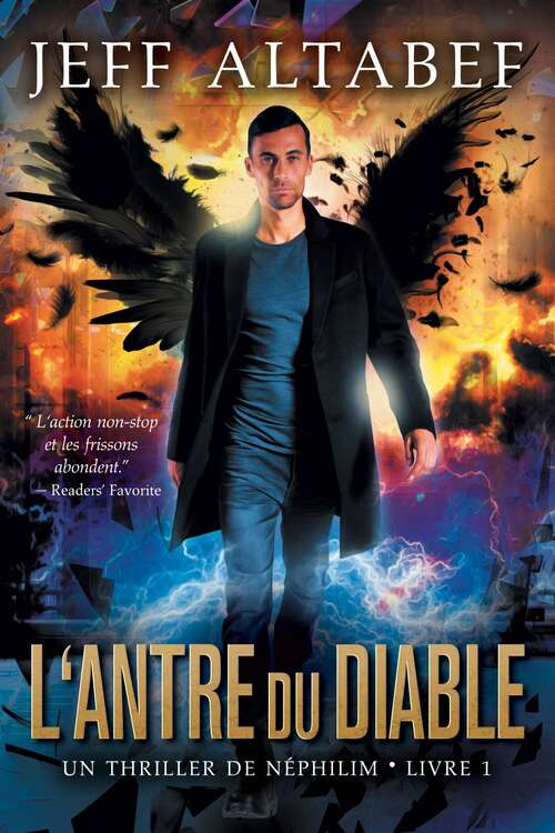 Book cover of L'antre du Diable: Un thriller surnaturel captivant (Un thriller de Néphilim #1)