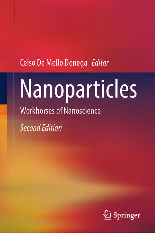 Book cover of Nanoparticles: Workhorses of Nanoscience (Second Edition 2024)