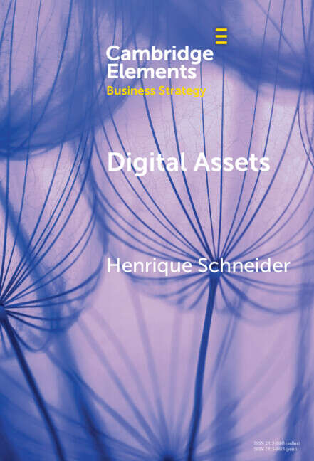 Book cover of Digital Assets: A Portfolio Perspective (Elements in Business Strategy)