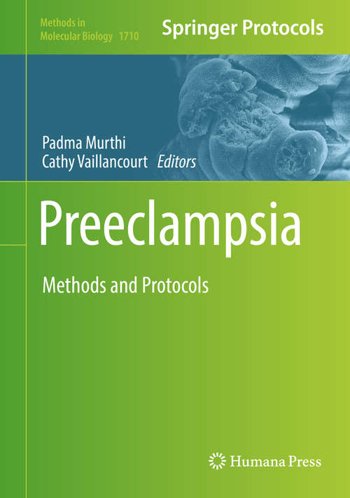 Book cover of Preeclampsia