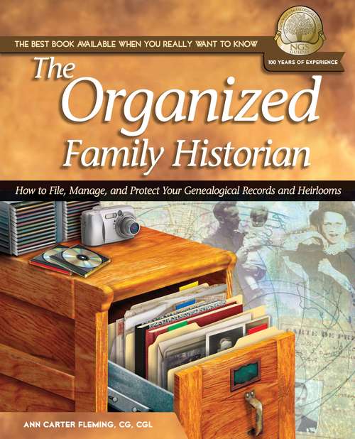 Book cover of The Organized Family Historian