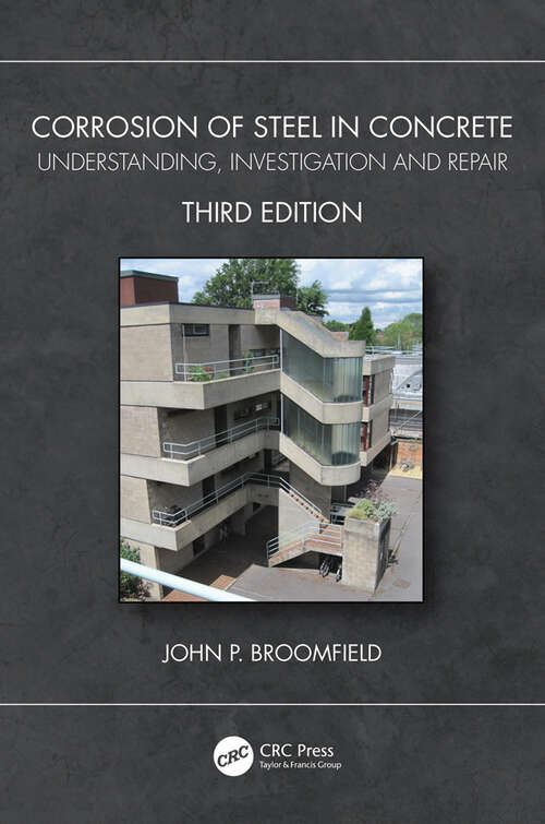 Book cover of Corrosion of Steel in Concrete: Understanding, Investigation and Repair (3)