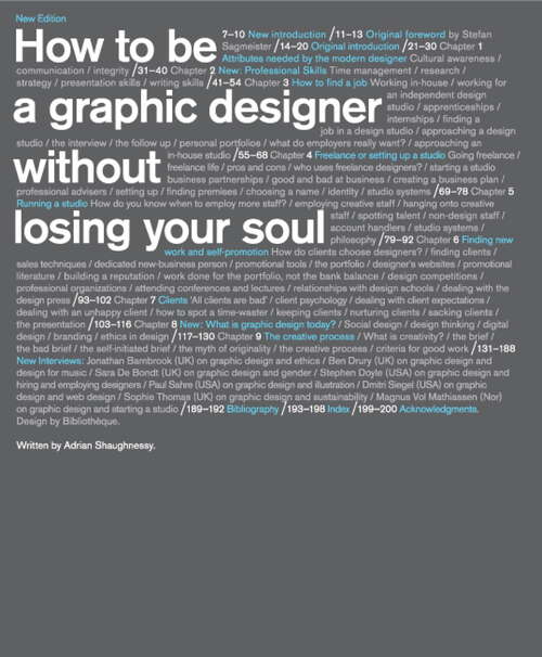 Book cover of How to be a Graphic Designer...2nd edition: Without Losing Your Soul (2)