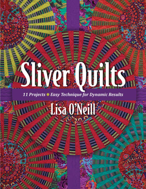 Book cover of Sliver Quilts: 11 Projects Easy Technique for Dynamic Results