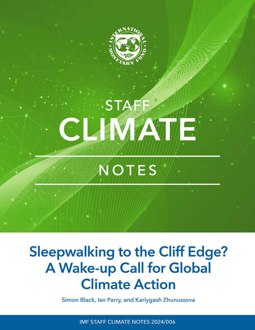 Book cover of Sleepwalking to the Cliff Edge? A Wake-up Call for Global Climate Action