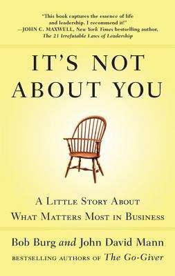 Book cover of It's Not About You