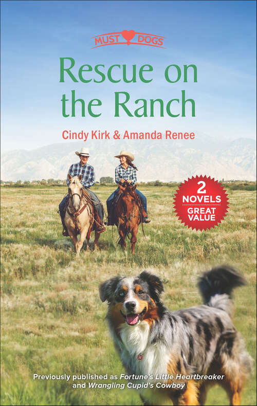 Book cover of Rescue on the Ranch: A 2-in-1 Collection (Original) (Must Love Dogs)