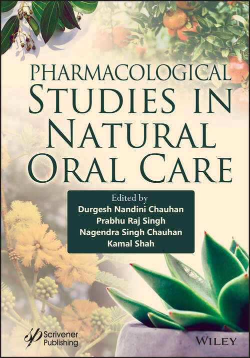 Book cover of Pharmacological Studies in Natural Oral Care