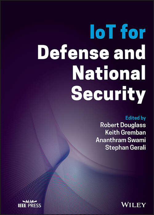 Book cover of IoT for Defense and National Security
