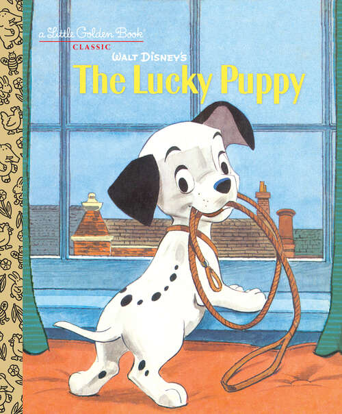 Book cover of Walt Disney's The Lucky Puppy (Little Golden Book)