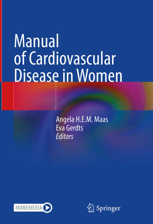 Book cover of Manual of Cardiovascular Disease in Women (2024)