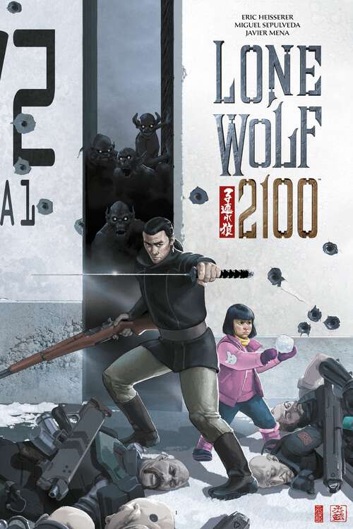 Book cover of Lone Wolf 2100: Chase the Setting Sun (Lone Wolf 2100)